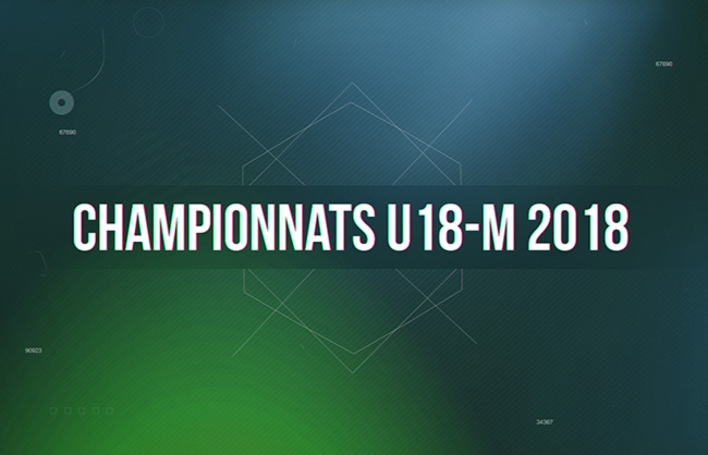 Championnats U 18-M 2018

