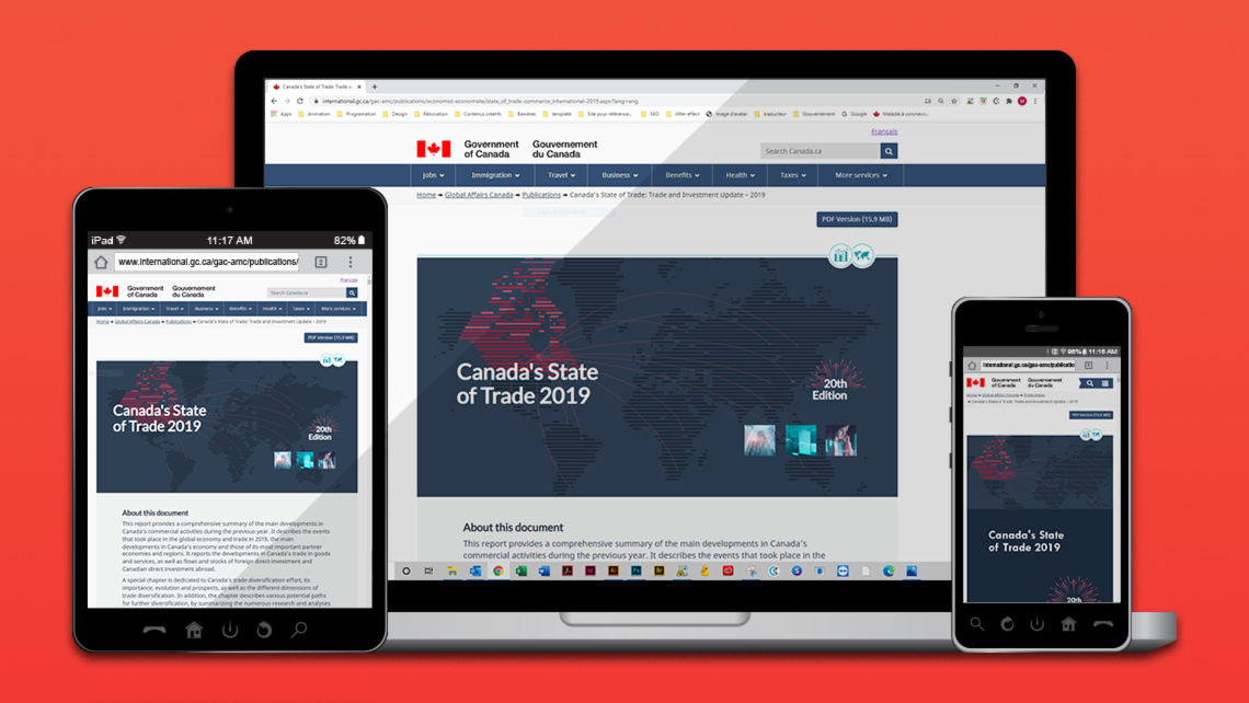 Site web State Of Trade 1